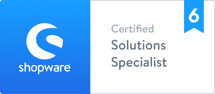 Shopware 6 Certified SolutionsSpecialist